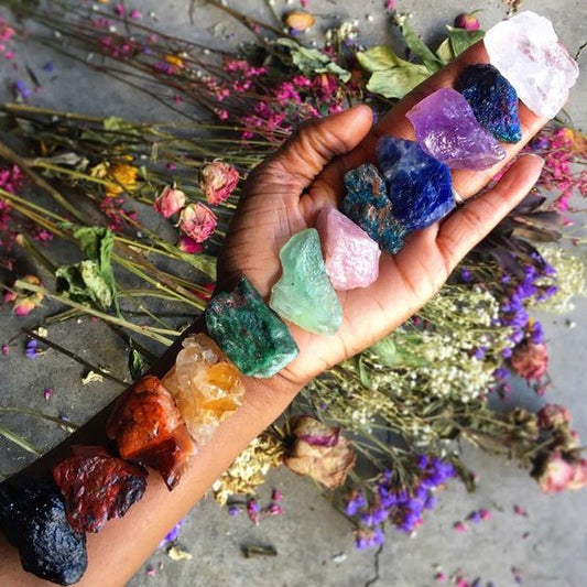 Chakra crystal manifestation collection