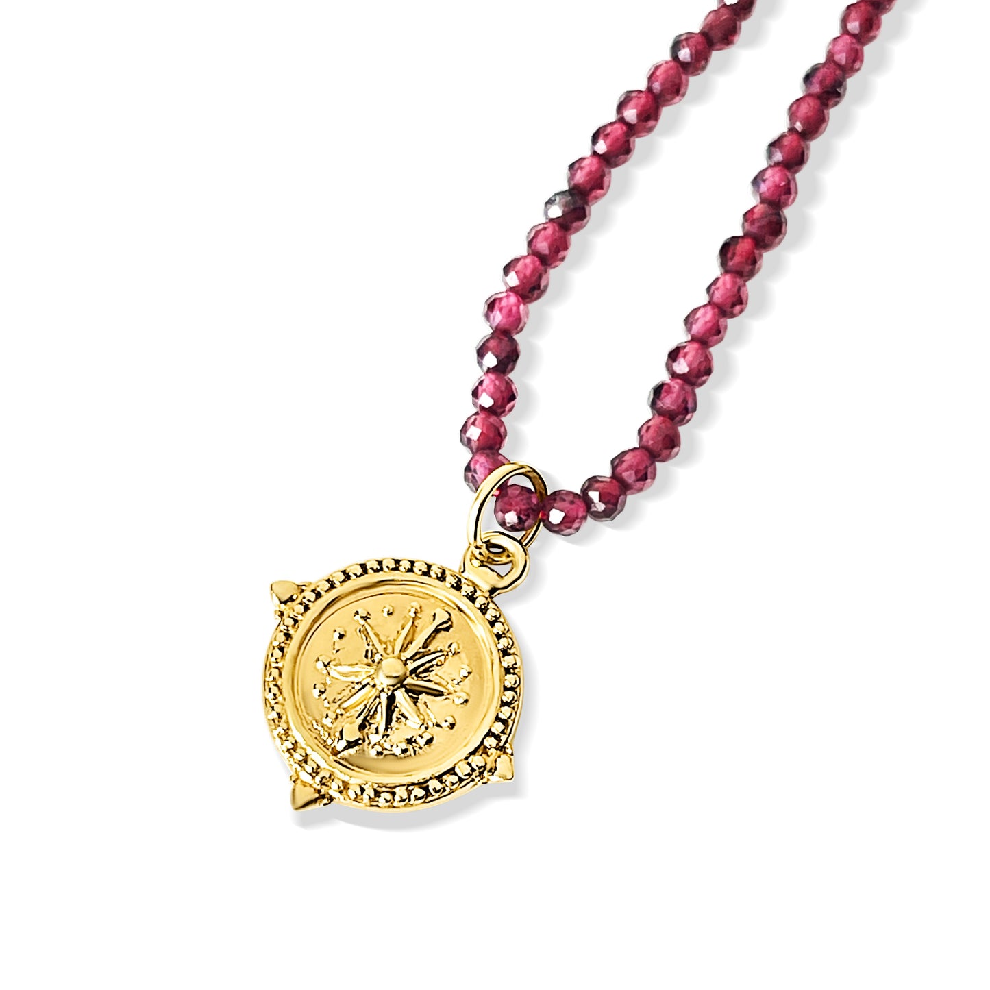 DESIGN YOUR OWN BEADED GEMSTONE & CHARM NECKLACE