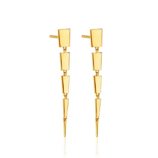 ICICLE SPIKE DROP EARRINGS - Fool's Gold Jewellery